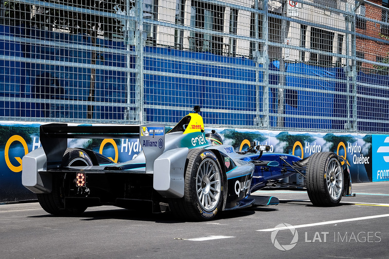 Patrick Carpentier im Formel-E-Auto