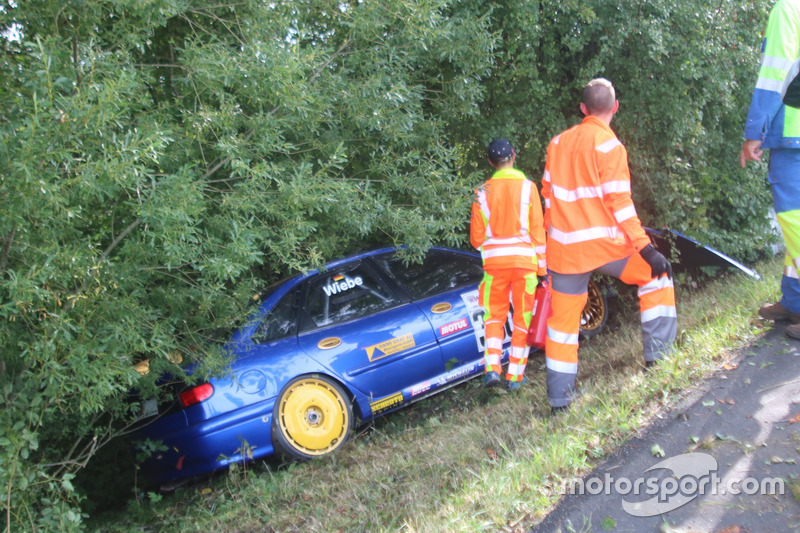 Björn Wiebe, Renault Laguna BTCC, MSC Odenkirchen, Accident 3. Course