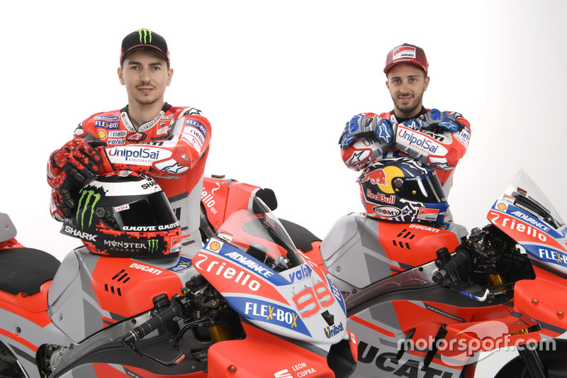 Jorge Lorenzo et Andrea Dovizioso, Ducati Team