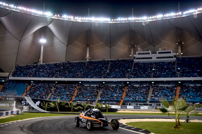 David Coulthard del equipo Gran Bretaña conduce el coche ROC