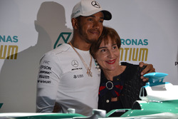 Lewis Hamilton e Viviane Senna