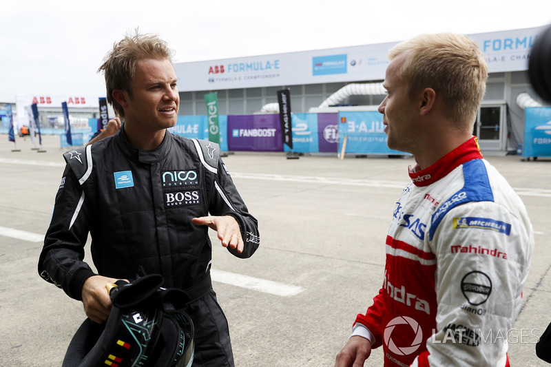 Nico Rosberg ve Felix Rosenqvist, Mahindra Racing