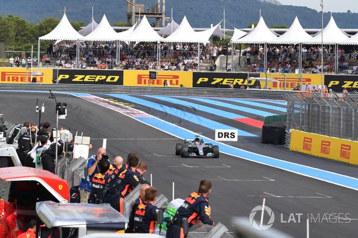 El ganador: Lewis Hamilton, Mercedes AMG F1 W09