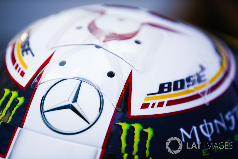 Lewis Hamilton'ın kaskı, Mercedes AMG F1