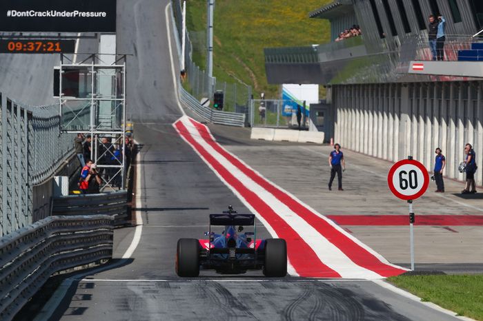 Marc Marquez, prueba el Toro Rosso de F1 