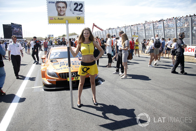 Grid girl of Lucas Auer, Mercedes-AMG Team HWA