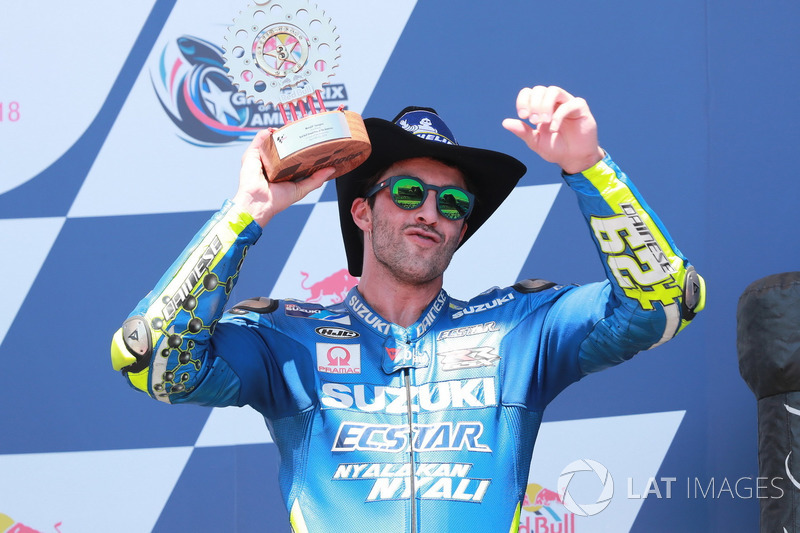 Podio: Andrea Iannone, Team Suzuki MotoGP