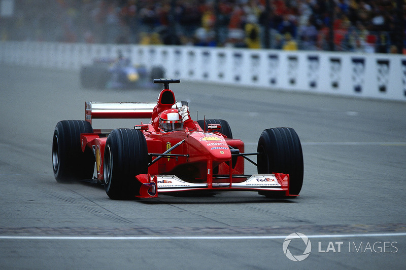 Michael Schumacher en el GP de EE UU