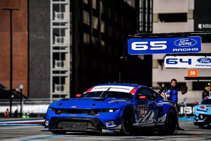 #65 Ford Racing Ford Mustang GT3: Christopher Mies, Frederic Vervisch