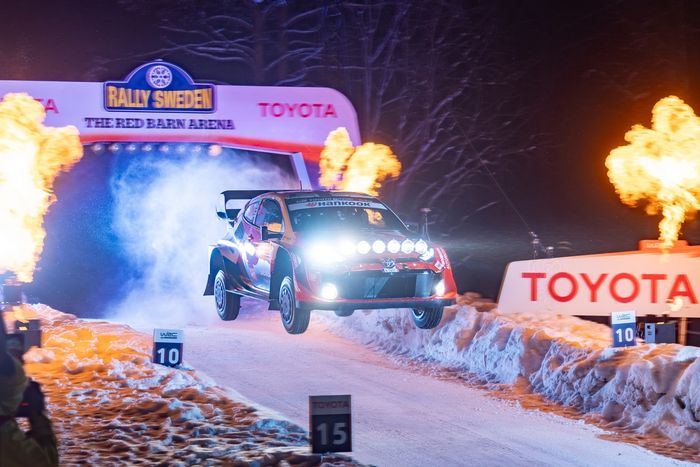 Sami Pajari, Marko Salminen, Toyota Gazoo Racing WRT2 Toyota GR Yaris Rally1