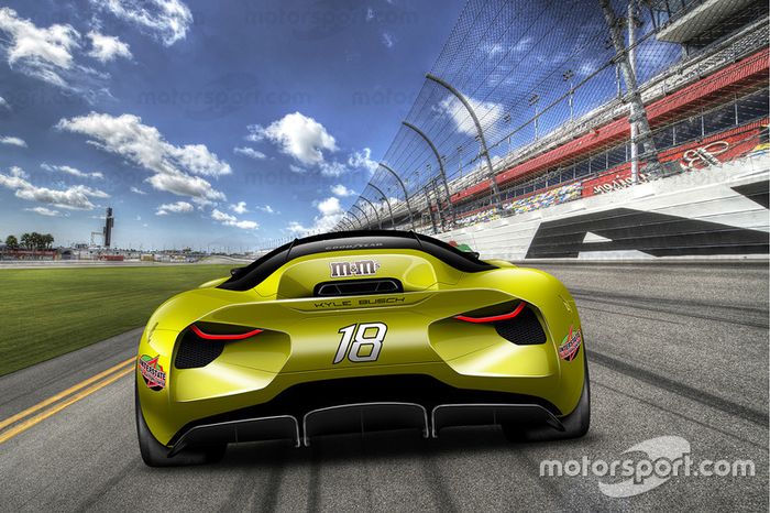 O carro da NASCAR de 2030