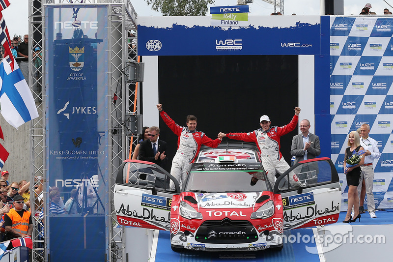 Tercer lugar Craig Breen, Scott Martin, Citroën World Rally Team