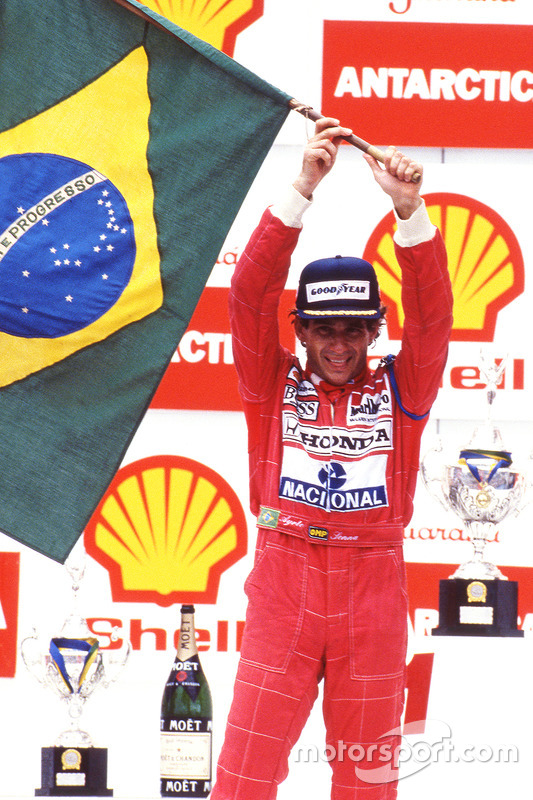 1. Ayrton Senna, McLaren