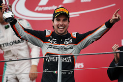 Sergio Pérez, Sahara Force India F1 celebra