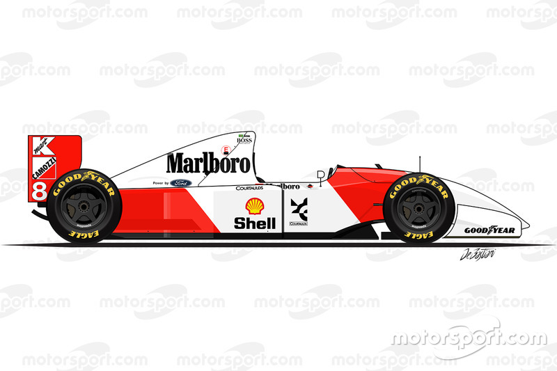 McLaren MP4-8 de Ayrton Senna (1993)