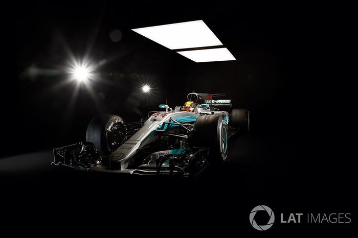 Mercedes AMG F1 W08 detalle trasero