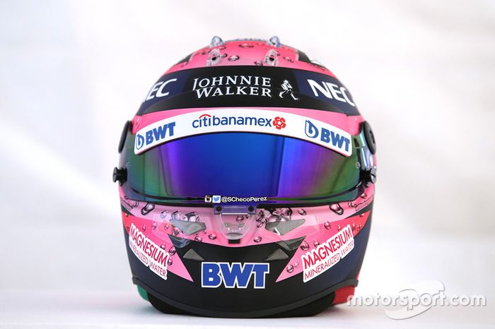 Sergio Perez'in kaskı, Sahara Force India F1
