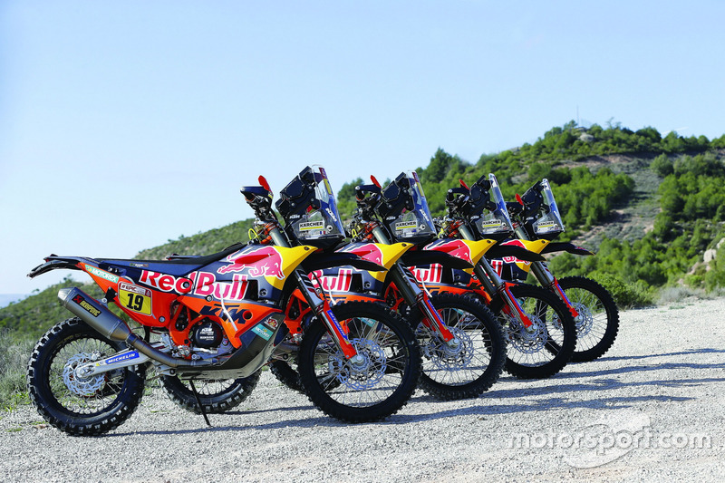 Todas las motos del Red Bull KTM Factory Team