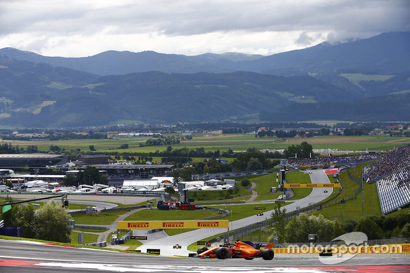 F1 2018 - Osztrák Nagydíj - FP1