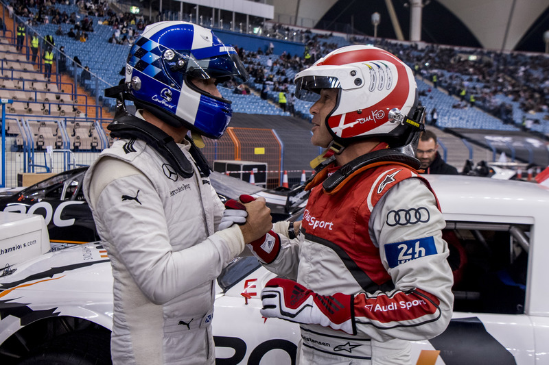 David Coulthard and Tom Kristensen