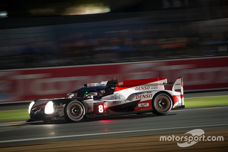 #8 Toyota Gazoo Racing Toyota TS050: Sébastien Buemi, Kazuki Nakajima, Fernando Alonso