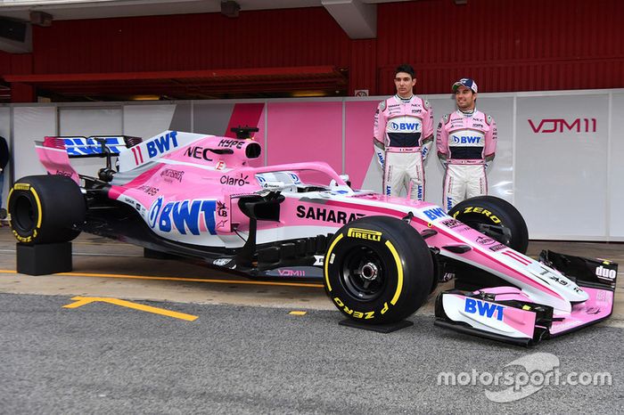Esteban Ocon, Sahara Force India F1, Sergio Perez, Sahara Force India F1
