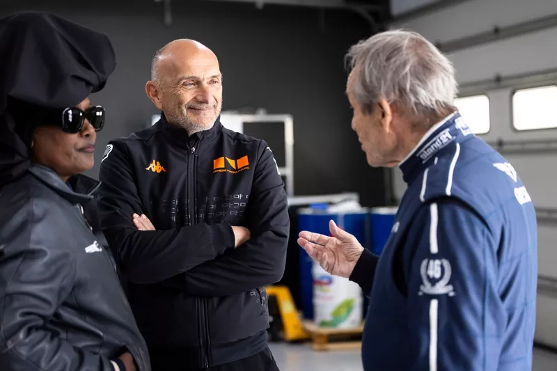 Jacky Ickx, Genesis Magma Racing Genesis, Gabriele Tarquini, Genesis Magma Racing