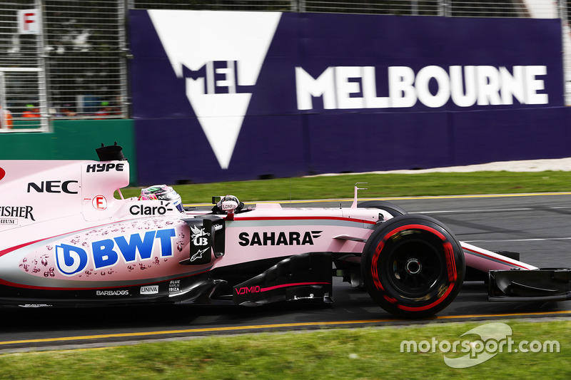 Force India в новых цветах на Гран При Австралии
