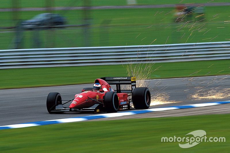 Funkenflug: Ivan Capelli, Ferrari F92A