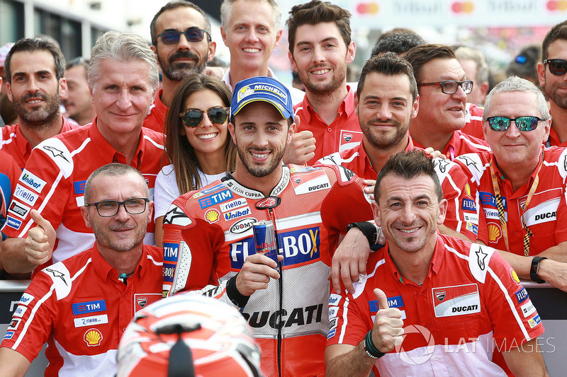 Le deuxième, Andrea Dovizioso, Ducati Team