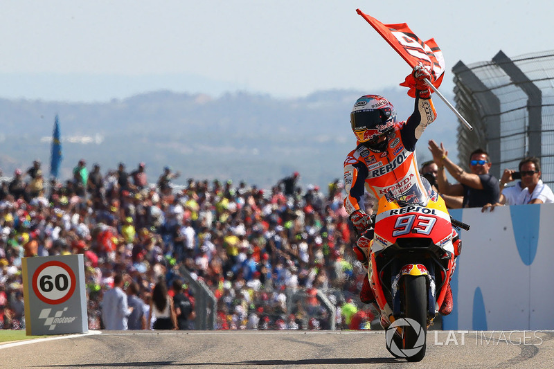 Il vincitore della gara Marc Marquez, Repsol Honda Team