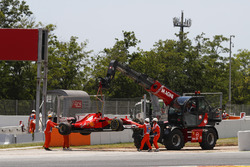 Маршали і Ferrari SF70H Кімі Райкконена