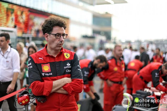 Mattia Binotto, director del equipo Ferrari