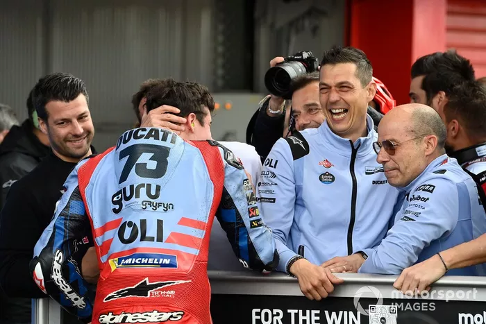 Piloto de la pole position, Alex Marquez, Gresini Racing