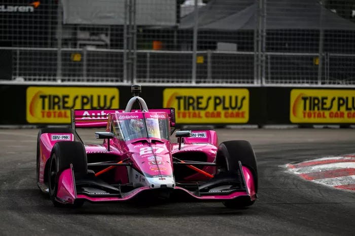 #27: Kyle Kirkwood (Andretti-Honda)