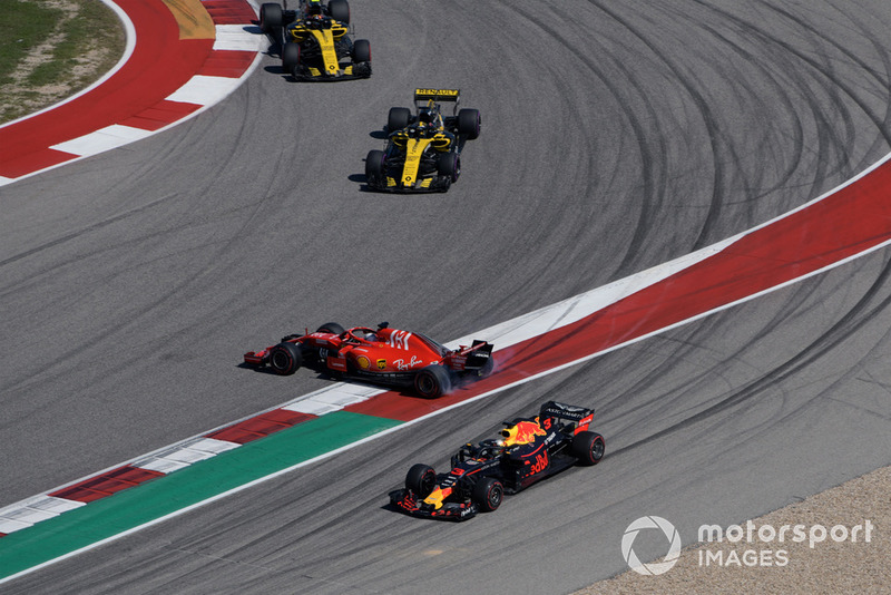 Себастьян Феттель, Ferrari SF71H, Даніель Ріккардо, Red Bull Racing RB14