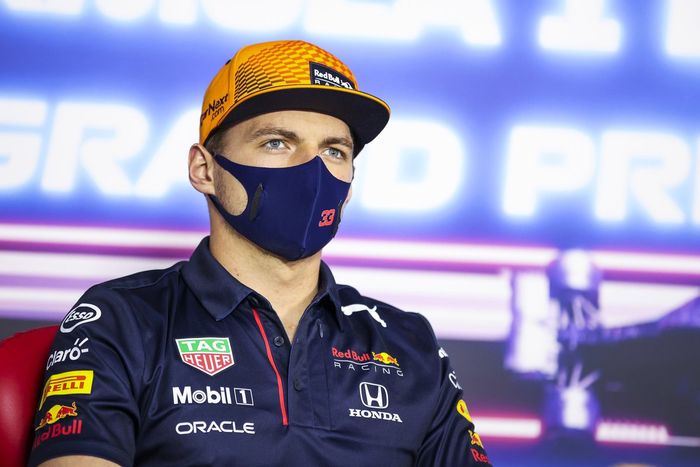 Max Verstappen, Red Bull Racing en la conferencia de prensa