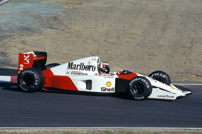 ゲルハルト・ベルガー（マクラーレンMP4-6ホンダ