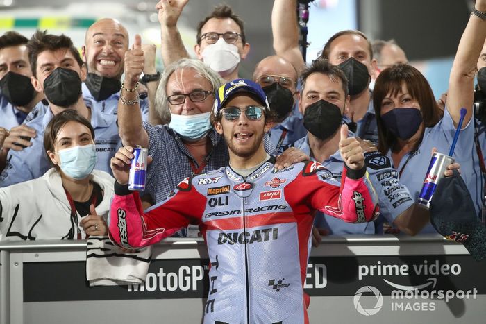 Tercer puesto Enea Bastianini, Gresini Racing 