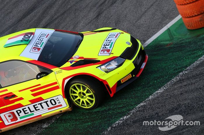 Stefano Peletto, Gloria Andreis, Skoda Fabia R5, P.A. Racing