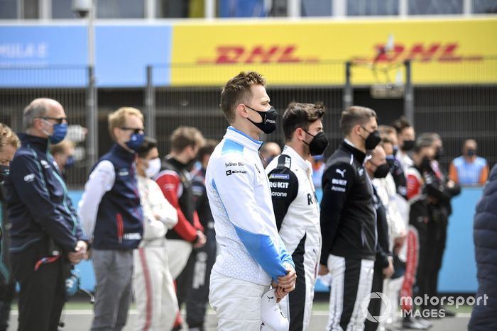 Maximilian Gunther, BMW i Andretti Motorsport, Norman Nato, Venturi Racing, y el resto de la Fórmula E en el homenaje a Adrián Campos