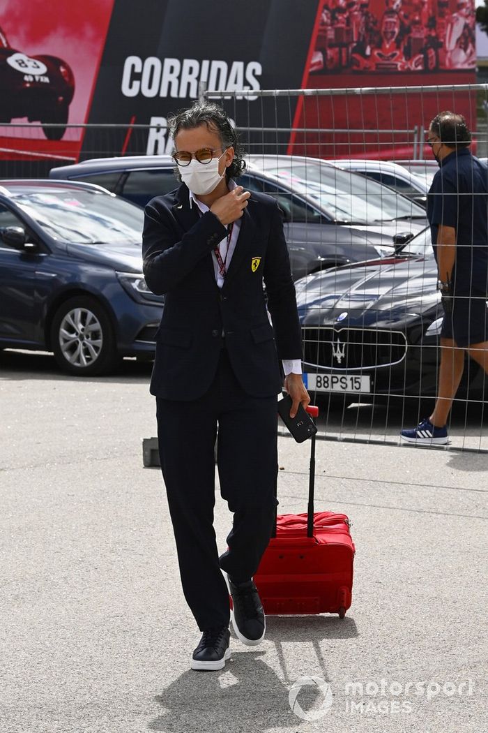 Laurent Mekies, director de carreras de Ferrari