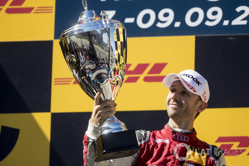 Podium pertama: René Rast, Audi Sport Team Rosberg