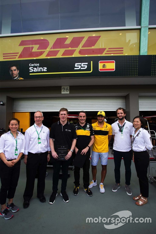 James Gourlie, Infiniti Engineering Academy, Carlos Sainz Jr., Renault Sport F1 Team