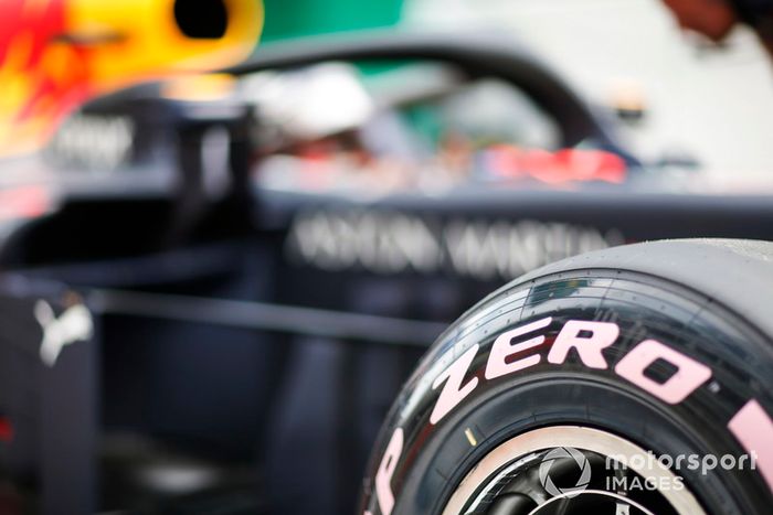 Neumáticos ultrablandos Max Verstappen, Red Bull Racing RB14