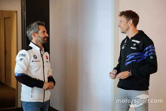 Timo Glock, BMW Team RMG, Jenson Button, Team Kunimitsu Honda