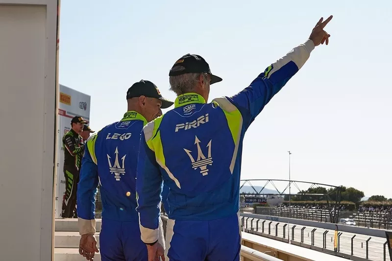 #12 LP Racing, Maserati GT2: Leonardo Gorini, Luca Pirri