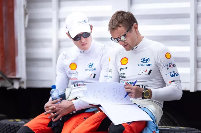 Ott Tänak, Martin Järveoja, Hyundai World Rally Team Hyundai i20 N Rally1