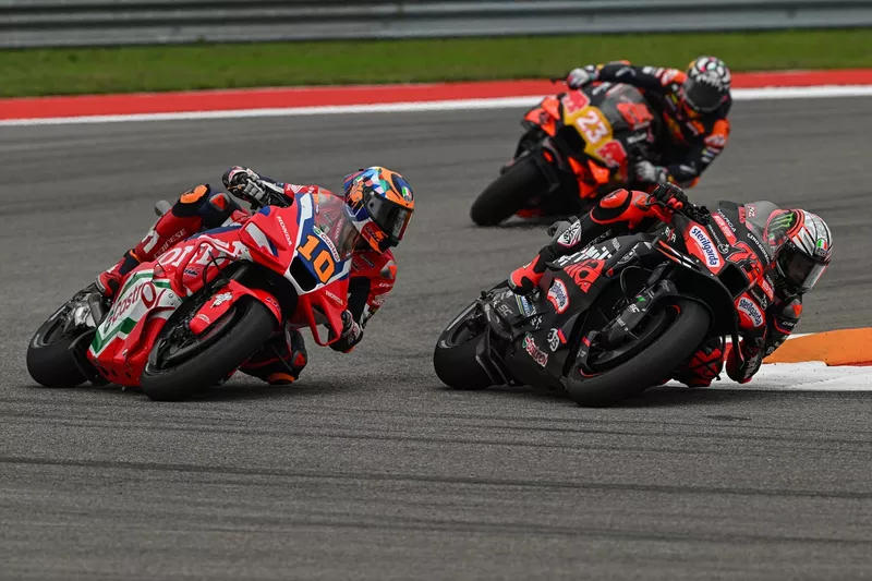 Marco Bezzecchi, Aprilia Racing, Luca Marini, Honda HRC