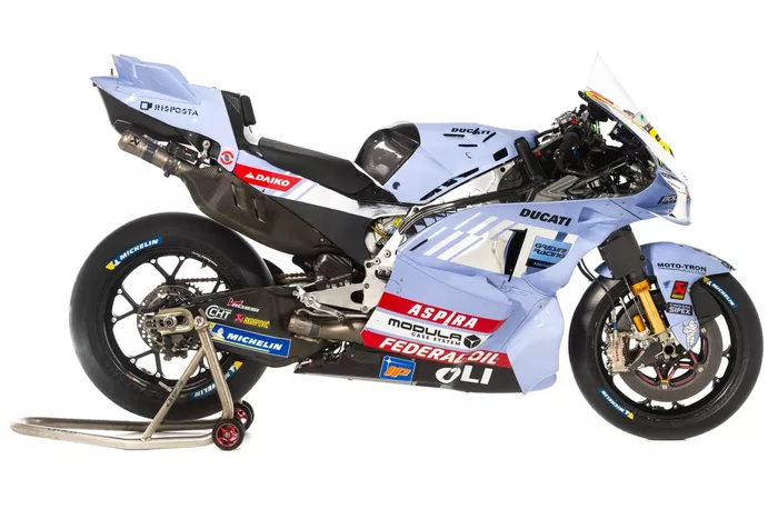 La livrée MotoGP de Gresini Racing